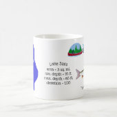 Grayling, MI und See Margrethe Notfall Kaffeetasse (Mittel)