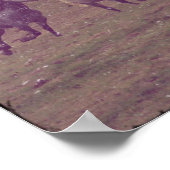 Grays Gallop Poster (Ecke)