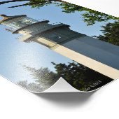 Grays Harbor Lighthouse Fotodruck (Ecke)