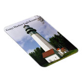 Grays Harbor Lighthouse, Washington Magnet (Rechte Seite)