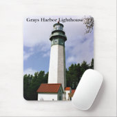 Grays Harbor Lighthouse, Washington Mousepad (Mit Mouse)