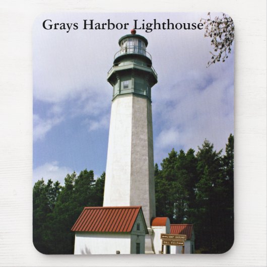 Grays Harbor Lighthouse, Washington Mousepad (Vorne)