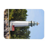 Grays Harbour Lighthouse in West Port, WA Magnet (Horizontal)