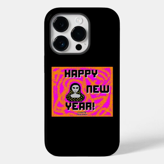 Grays New Year wünscht Apple iPhone 14 Pro Fall Case-Mate iPhone Hülle (Rückseite)