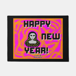 Grays New Year wünscht Door Mat Fußmatte