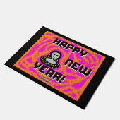 Grays New Year wünscht Door Mat Fußmatte (Schrägansicht)