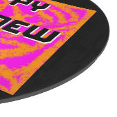 Grays New Year wünscht Round Cutting Board 30,4 cm Schneidebrett (Ecke)