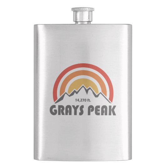 Grays Peak Flachmann (Vorderseite)
