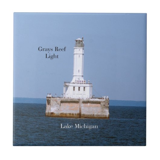 Grays Reef Leuchtfliesen Fliese (Vorderseite)