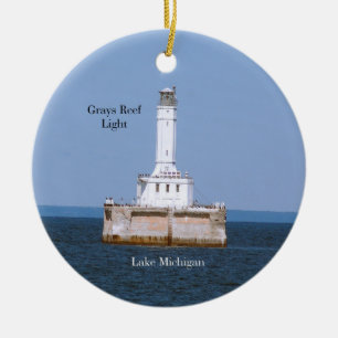 Grays Reef Lichtschmuck Keramik Ornament
