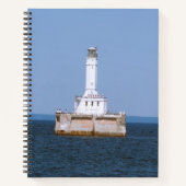 Grays Reef Light Notebook Notizblock (Vorderseite)