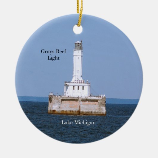 Grays Reef Light Ornament (Vorne)