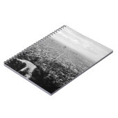 GRAYSCALE AERIAL FOTO CITY NOTIZBLOCK (Linke Seite)