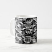 Grayscale Bowties 11oz Tasse (Vorderseite Links)
