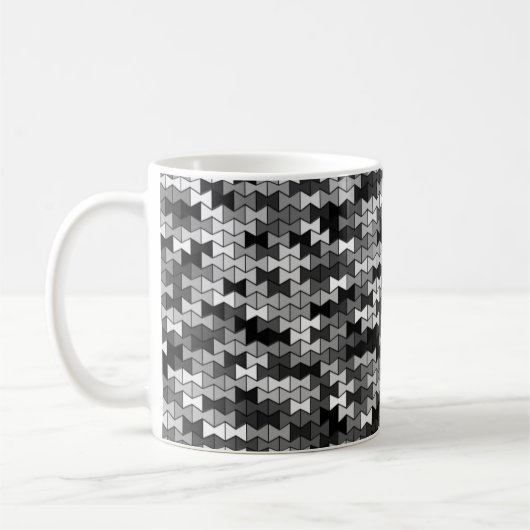 Grayscale Bowties 11oz Tasse (Links)
