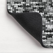 Grayscale Bowties Mousepad (Ecke)
