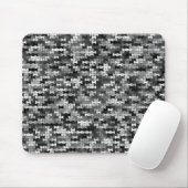 Grayscale Bowties Mousepad (Mit Mouse)