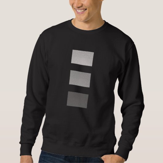 Grayscale Digital Art Sweatshirt (Vorderseite)