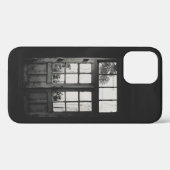 GRAYSCALE FOTO AUS HOLZ GERAHMTE GLASTÜR Case-Mate iPhone HÜLLE (Rückseite (Horizontal))