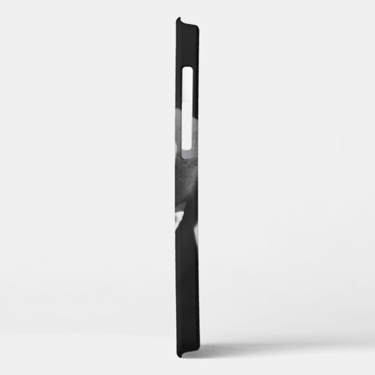 GRAYSCALE FOTO DER ROSE Case-Mate iPhone HÜLLE (Rückseite / Links)