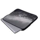 GRAYSCALE FOTO DES BAUES LAPTOPSCHUTZHÜLLE (Vorne Knopf)