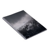 GRAYSCALE FOTO DES BAUES NOTIZBLOCK (Rechte Seite)