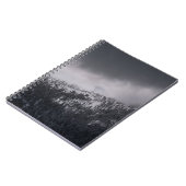 GRAYSCALE FOTO DES BAUES NOTIZBLOCK (Linke Seite)