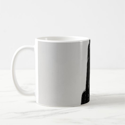 GRAYSCALE FOTO HOCHRANGIGES GEBÄUDE KAFFEETASSE (Links)