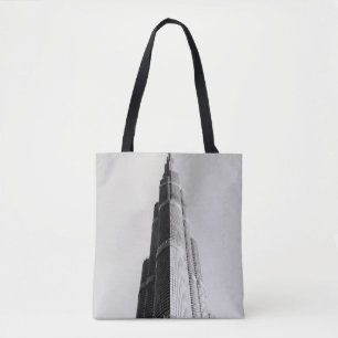 GRAYSCALE FOTO HOCHRANGIGES GEBÄUDE TASCHE