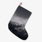 GRAYSCALE-FOTO KLEINER WEIHNACHTSSTRUMPF (Vorderansicht (hängend))