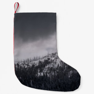 GRAYSCALE-FOTO KLEINER WEIHNACHTSSTRUMPF