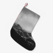 GRAYSCALE-FOTO KLEINER WEIHNACHTSSTRUMPF (Vorderansicht (hängend))