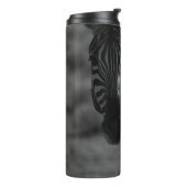 GRAYSCALE FOTO ZEBRA THERMOSBECHER (Nach links gedreht)