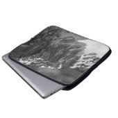 GRAYSCALE FOTOGRAFIE DES BERGES LAPTOPSCHUTZHÜLLE (Vorne Knopf)