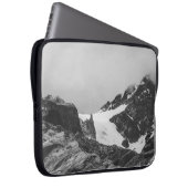 GRAYSCALE FOTOGRAFIE DES SCHNEEBERGES LAPTOPSCHUTZHÜLLE (Vorne Rechts)