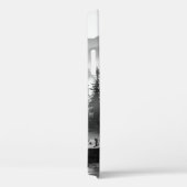 GRAYSCALE FOTOGRAFIE DES SEES IN DER NÄHE VON KIES Case-Mate iPhone HÜLLE (Rückseite / Rechts)