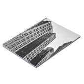 GRAYSCALE-FOTOGRAFIE MIT NIEDRIGEM WINKEL NOTIZBLOCK (Linke Seite)