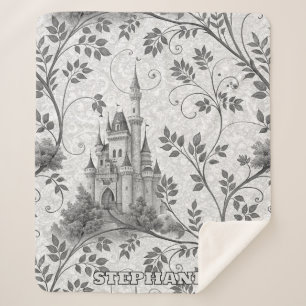 Grayscale Gran Canaria Verziertes Schloss im Val P Sherpadecke