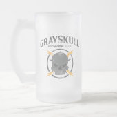 Grayskull Power Co. Mattglas Bierglas (Links)