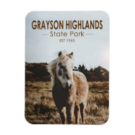 Grayson Highlands Staat Park Virginia Magnet