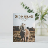 Grayson Highlands Staat Park Virginia Postkarte (Stehend Vorderseite)