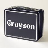 Grayson Metal Lunchbox (Rückseite)