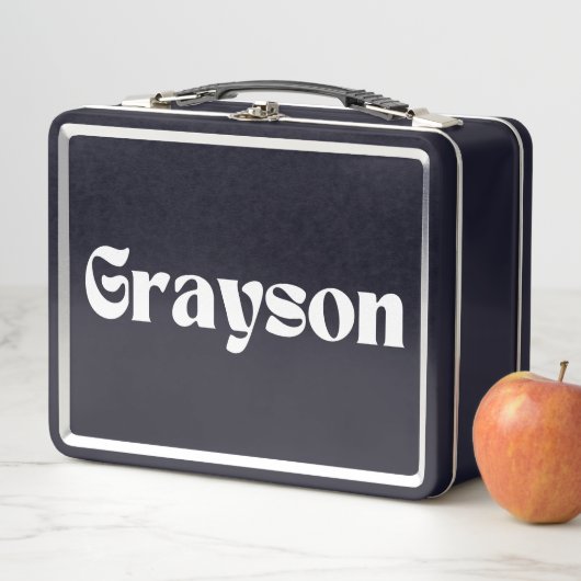 Grayson Metal Lunchbox (Beispiel)