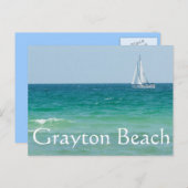 Grayton Beach Postkarte (Vorne/Hinten)