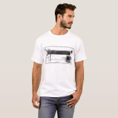 Grayton Strand-Zeichen cir 1955 T-Shirt (Vorne ganz)