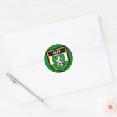 Graz Flag Runder Aufkleber (Umschlag)