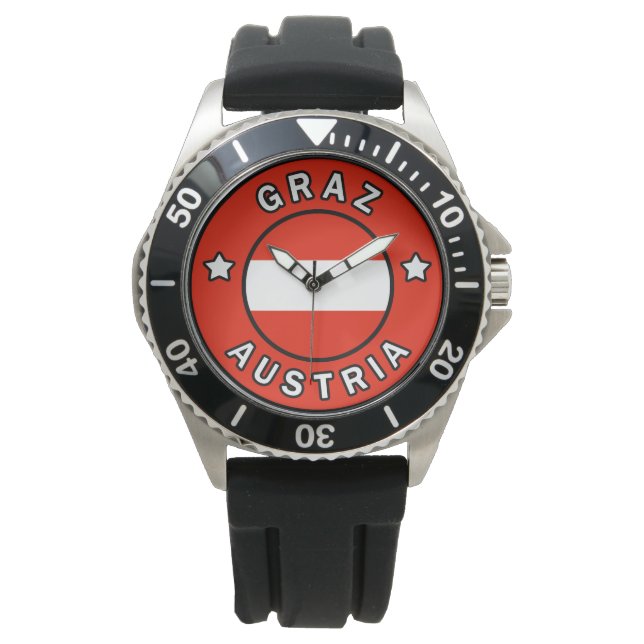 Graz Österreich Armbanduhr (Vorderseite)