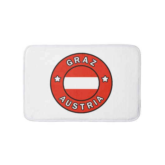 Graz Österreich Badematte (Vorderseite)