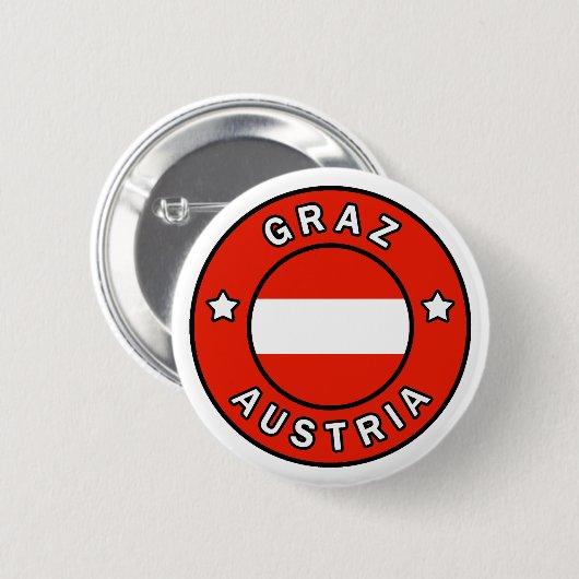 Graz Österreich Button (Vorne & Hinten)