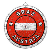 Graz Österreich Dartscheibe (vorne)
